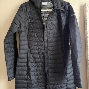 Columbia Women's Charcoal Puffer Coat